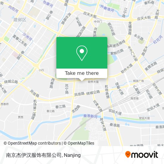 南京杰伊汉服饰有限公司 map