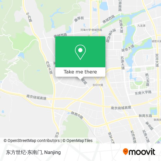 东方世纪-东南门 map
