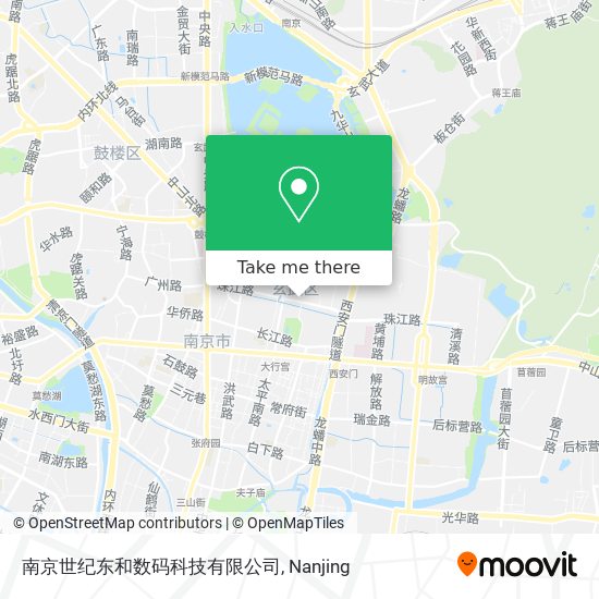 南京世纪东和数码科技有限公司 map
