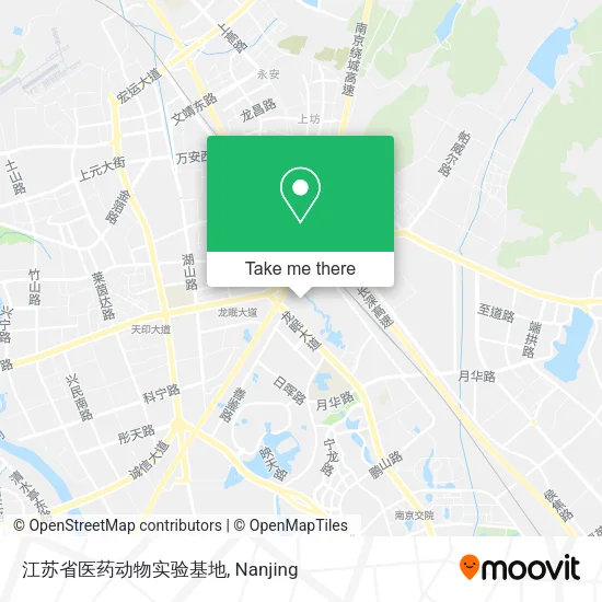 江苏省医药动物实验基地 map