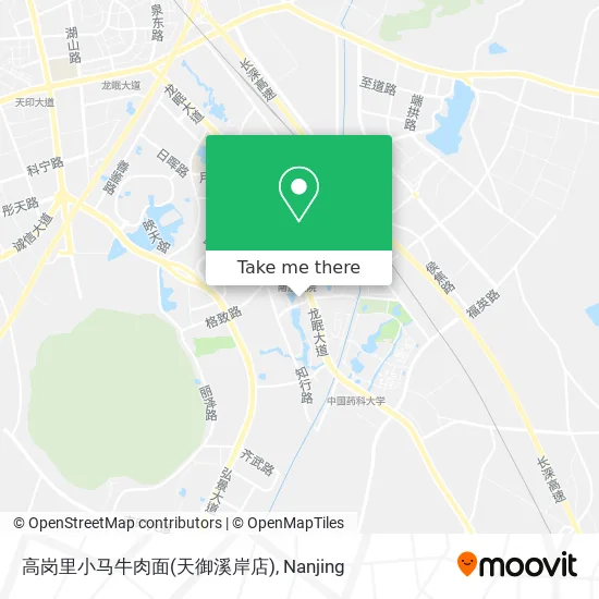 高岗里小马牛肉面(天御溪岸店) map