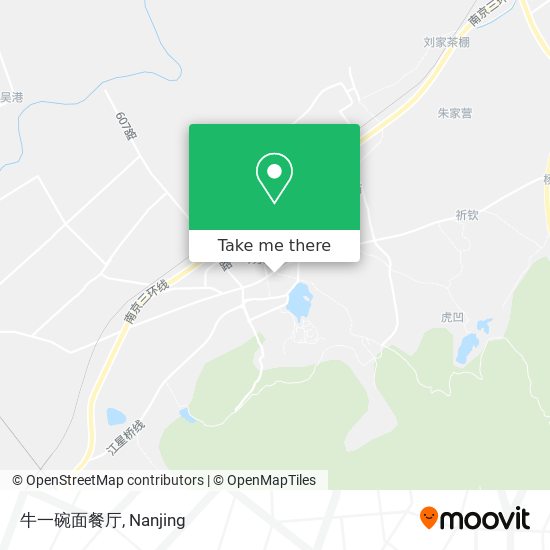 牛一碗面餐厅 map