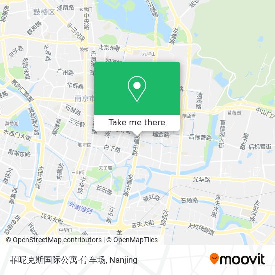 菲呢克斯国际公寓-停车场 map