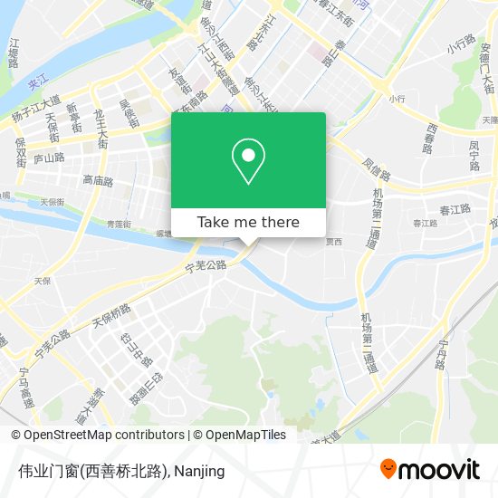 伟业门窗(西善桥北路) map