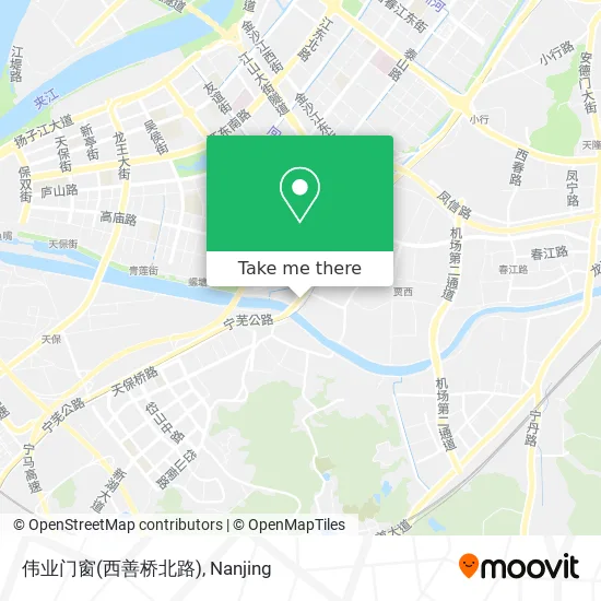 伟业门窗(西善桥北路) map