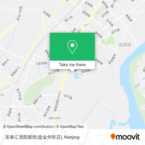 富春汇淮阳菜馆(盘金华府店) map