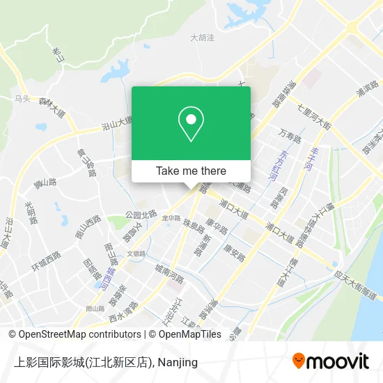 上影国际影城(江北新区店) map