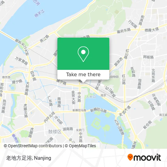 老地方足浴 map
