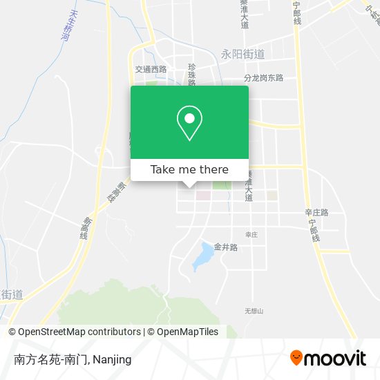 南方名苑-南门 map
