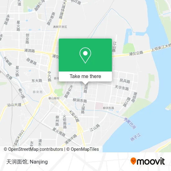 天润面馆 map