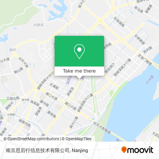 南京思后行信息技术有限公司 map