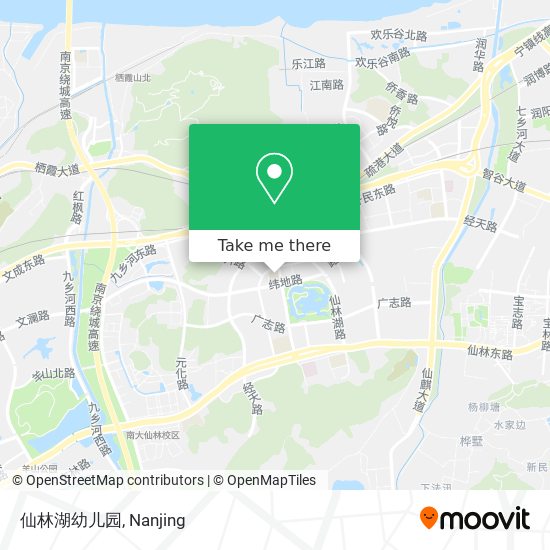 仙林湖幼儿园 map