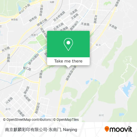 南京麒麟彩印有限公司-东南门 map