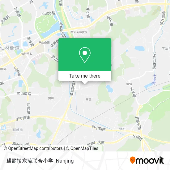 麒麟镇东流联合小学 map