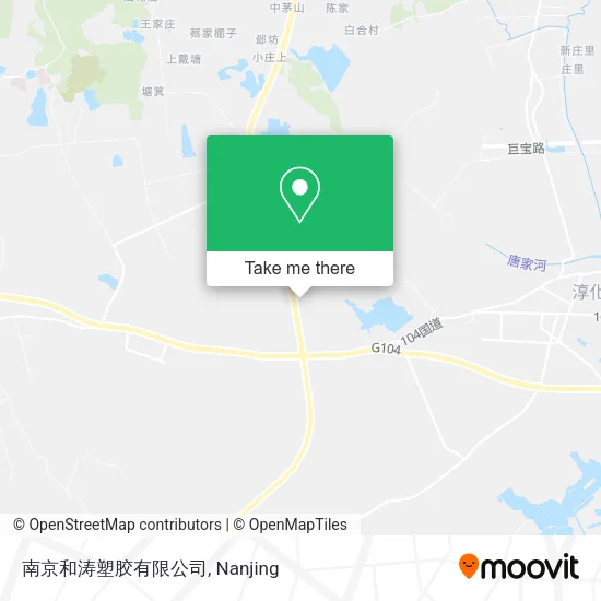 南京和涛塑胶有限公司 map