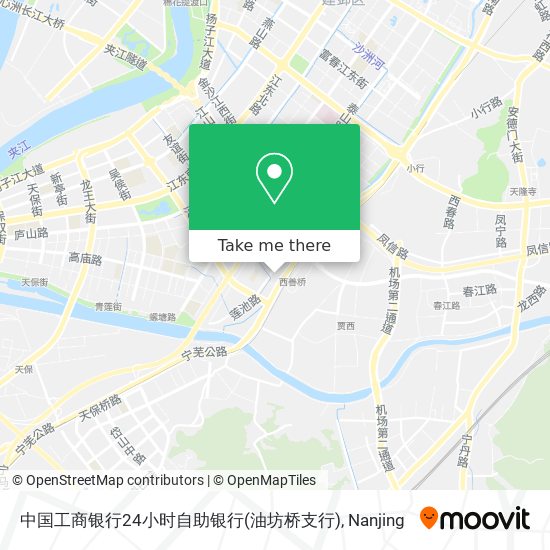 中国工商银行24小时自助银行(油坊桥支行) map