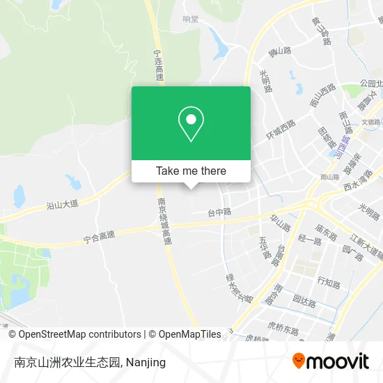 南京山洲农业生态园 map
