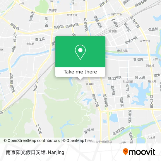 南京阳光假日宾馆 map