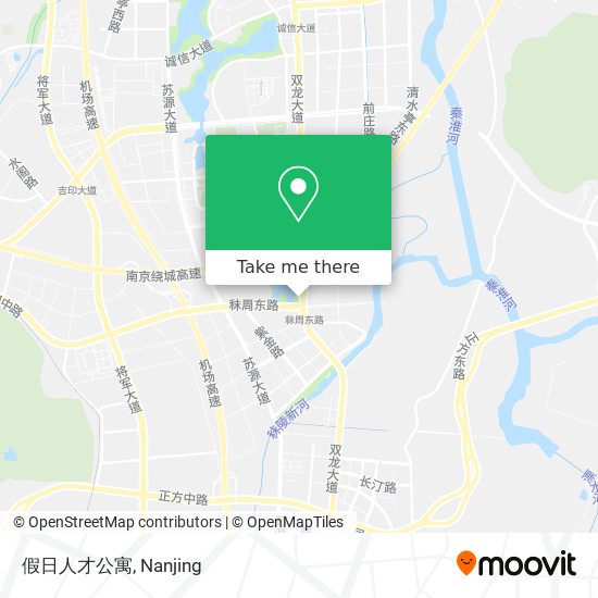 假日人才公寓 map