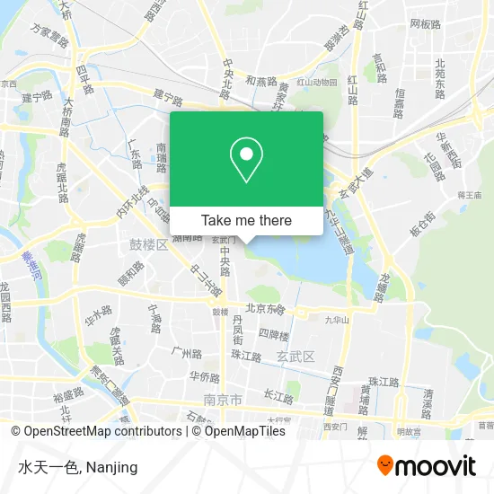 水天一色 map