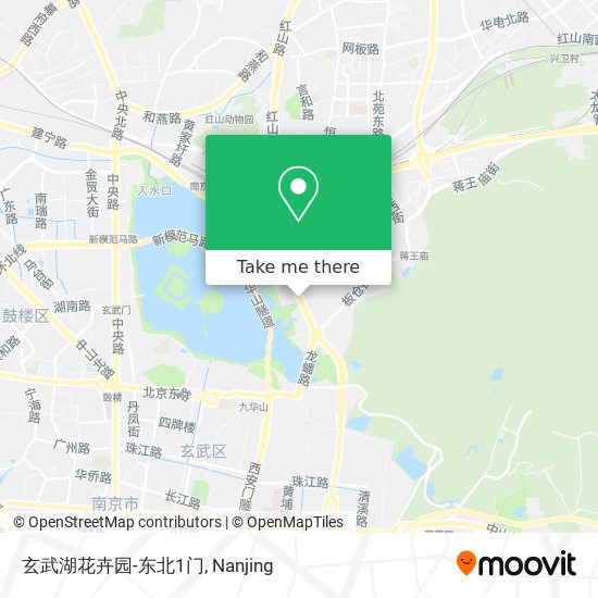 玄武湖花卉园-东北1门 map