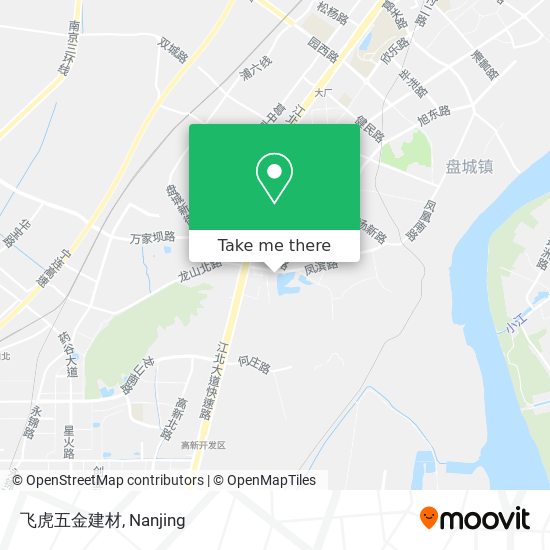 飞虎五金建材 map