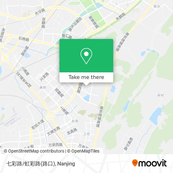 七彩路/虹彩路(路口) map
