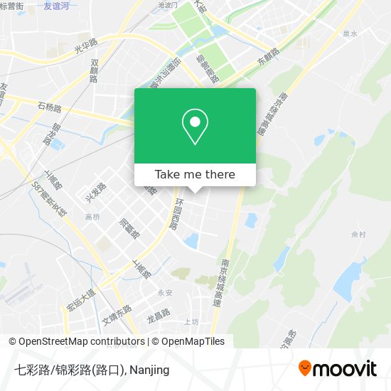七彩路/锦彩路(路口) map