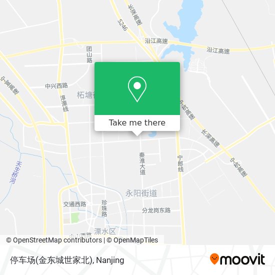 停车场(金东城世家北) map