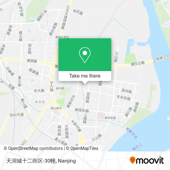 天润城十二街区-30幢 map