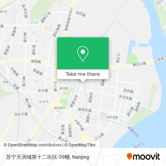 苏宁天润城第十二街区-39幢 map