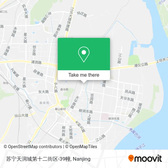 苏宁天润城第十二街区-39幢 map