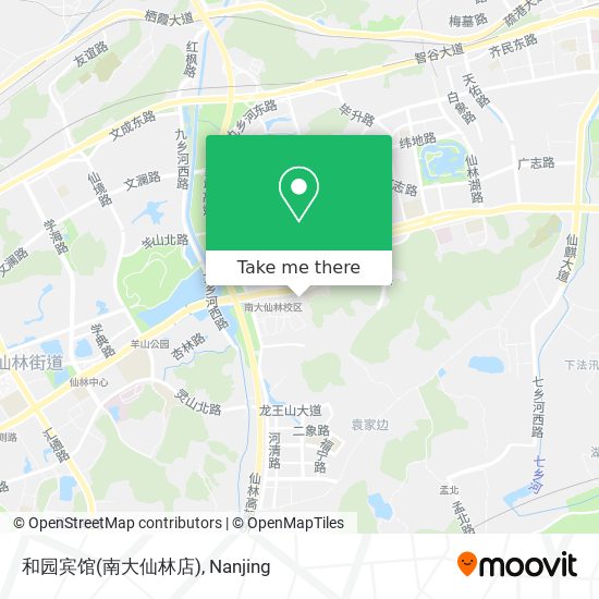和园宾馆(南大仙林店) map