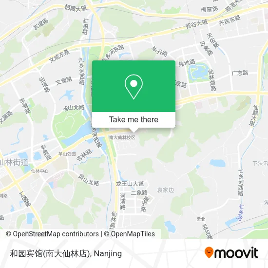 和园宾馆(南大仙林店) map