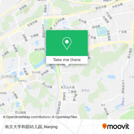 南京大学和园幼儿园 map