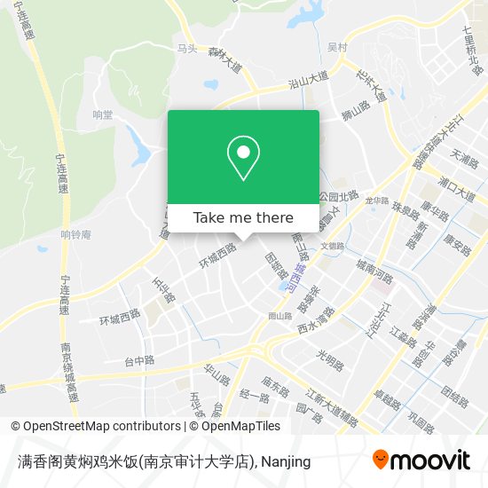 满香阁黄焖鸡米饭(南京审计大学店) map