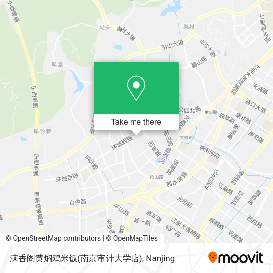 满香阁黄焖鸡米饭(南京审计大学店) map