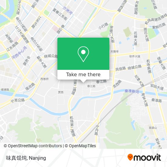 味真馄饨 map