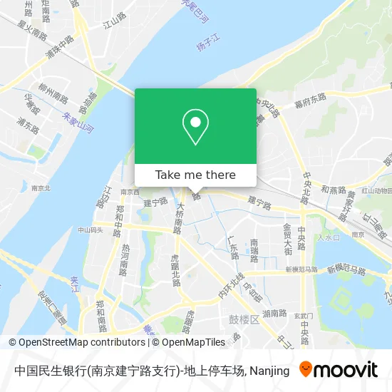 中国民生银行(南京建宁路支行)-地上停车场 map