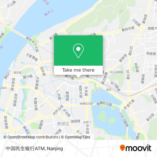 中国民生银行ATM map