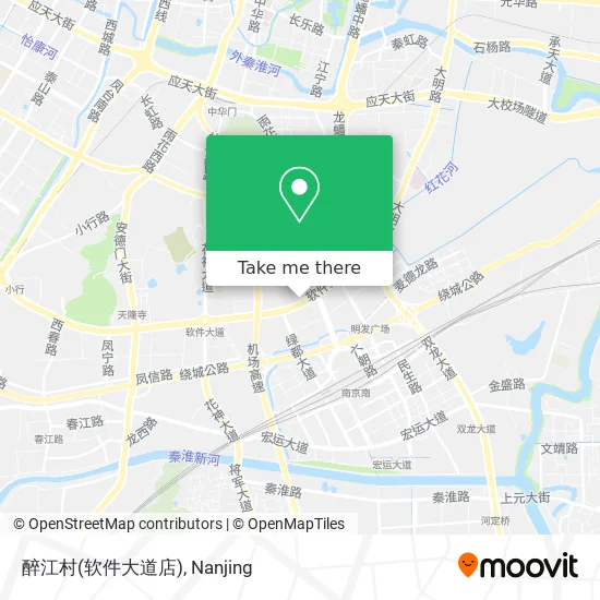 醉江村(软件大道店) map