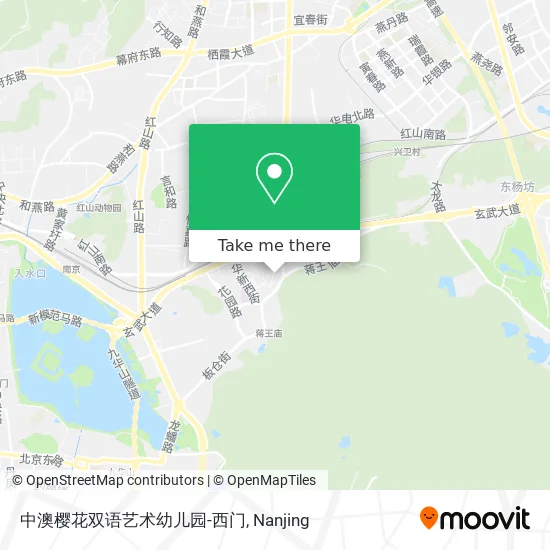 中澳樱花双语艺术幼儿园-西门 map