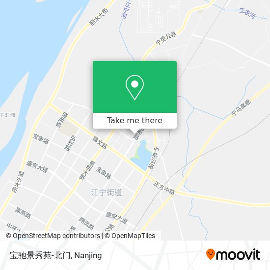宝驰景秀苑-北门 map