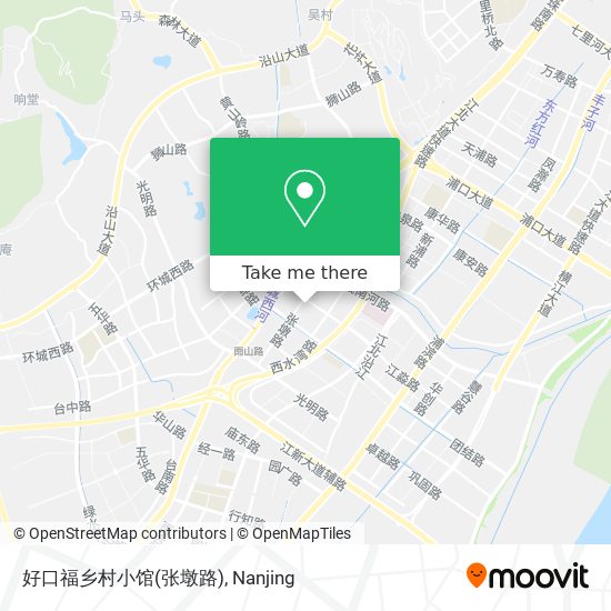 好口福乡村小馆(张墩路) map