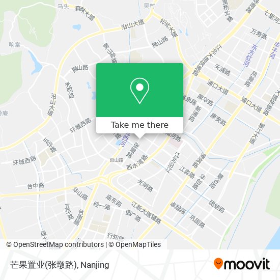 芒果置业(张墩路) map