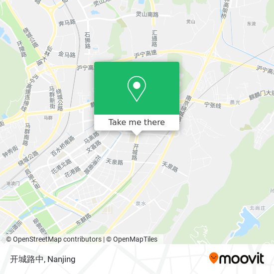 开城路中 map