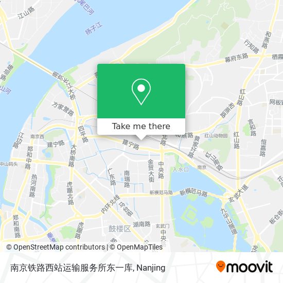 南京铁路西站运输服务所东一库 map