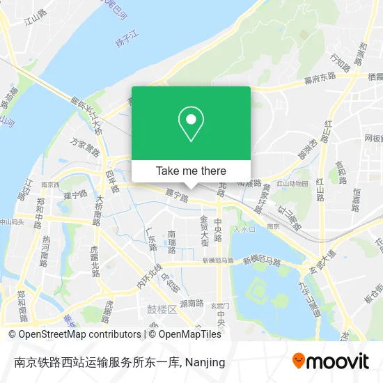 南京铁路西站运输服务所东一库 map