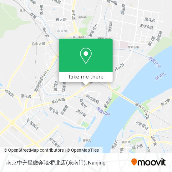 南京中升星徽奔驰·桥北店(东南门) map
