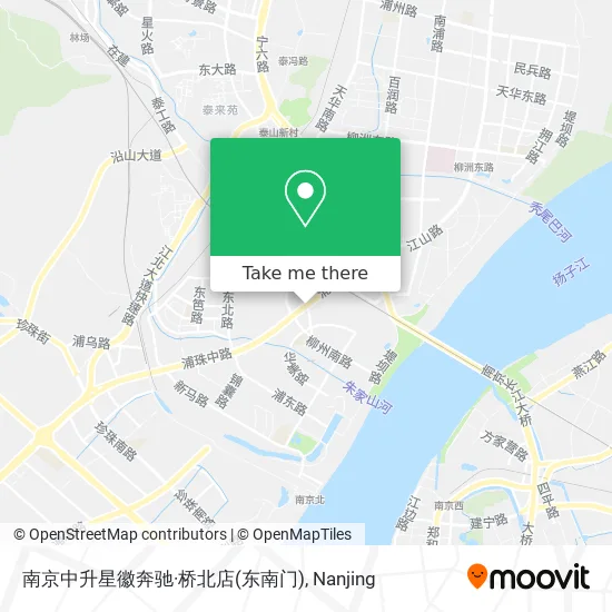 南京中升星徽奔驰·桥北店(东南门) map